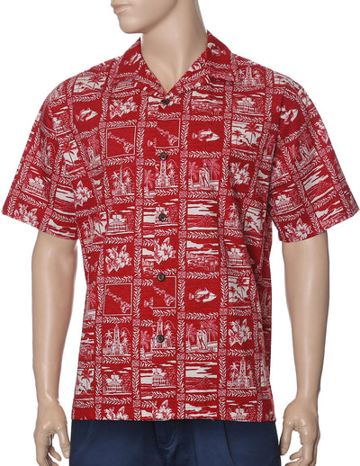 50th State Hawaiian Aloha Shirt