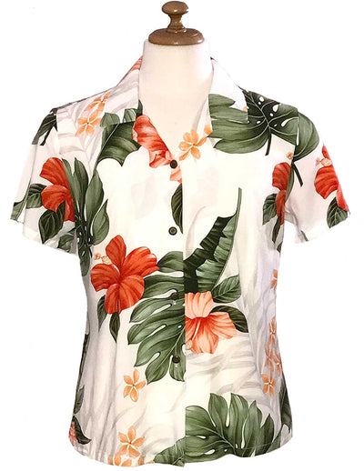 Waipio Hibiscus Women's Hawaiian Shirt