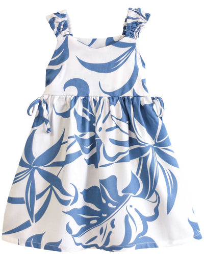 Infant Girl Flower Dress Side Tie Makena