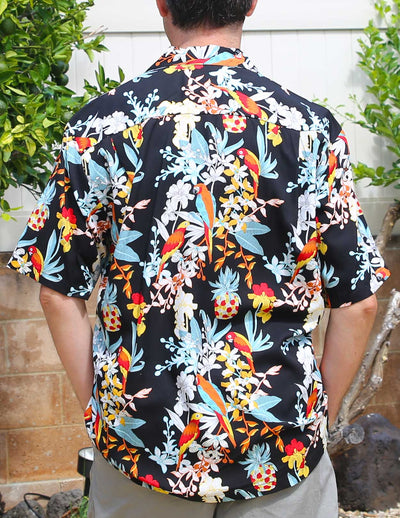 Parrots Vacation Aloha Shirt