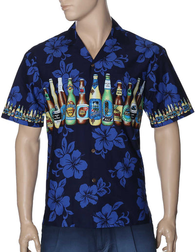 Hawaiian Shirt Border Design Island Beer Collection