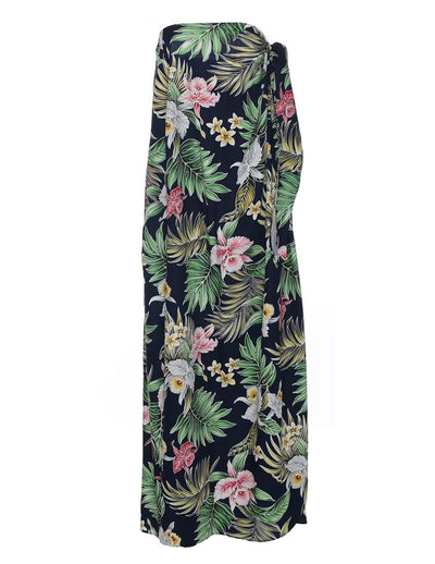 Large Full Size Sarong Cover-up Orchids Dream