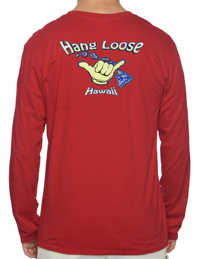 Long Sleeves Sweatshirt T-Shirt Island Hang Loose