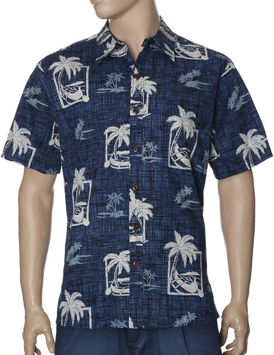Dress Shirt Button-Up Hawaiian Kahala