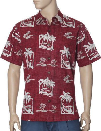 Dress Shirt Button-Up Hawaiian Kahala