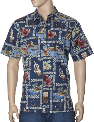 Portlock Button-Up Dress Hawaiian Shirt