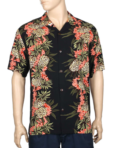 Pineapple Panel Hawaiian Shirt