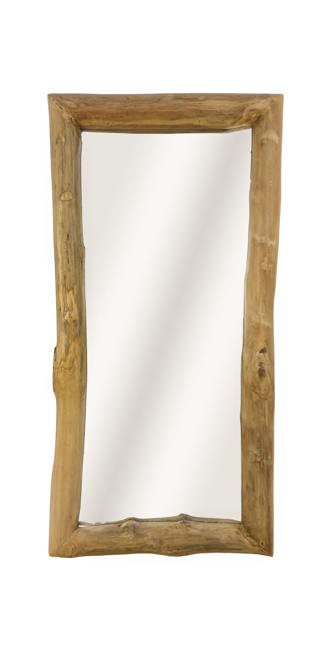 sigaret Ontcijferen betreden Wandspiegel - 120x60 cm - teakhout – Julien Deluxe