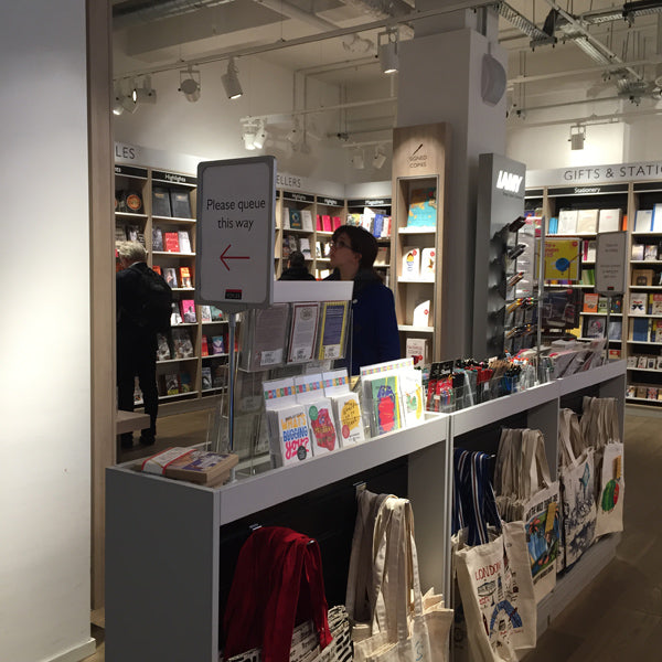 Mapology Guides at Foyles Charing Chross Road