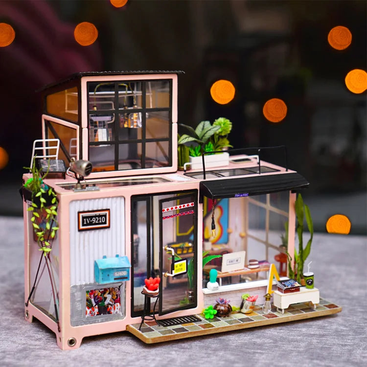 Miniaturas Para Montar - "Estúdio" - Kit Decoração Dollhouse DIY