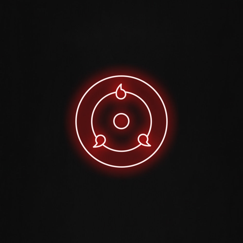 sharingan neon sign