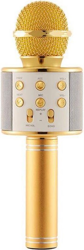 Trunk bibliotheek Gehuurd wetgeving Karaoke Microfoon - Draadloos - Bluetooth Verbinding - Rosékleurig - V –  mobiwereld.com