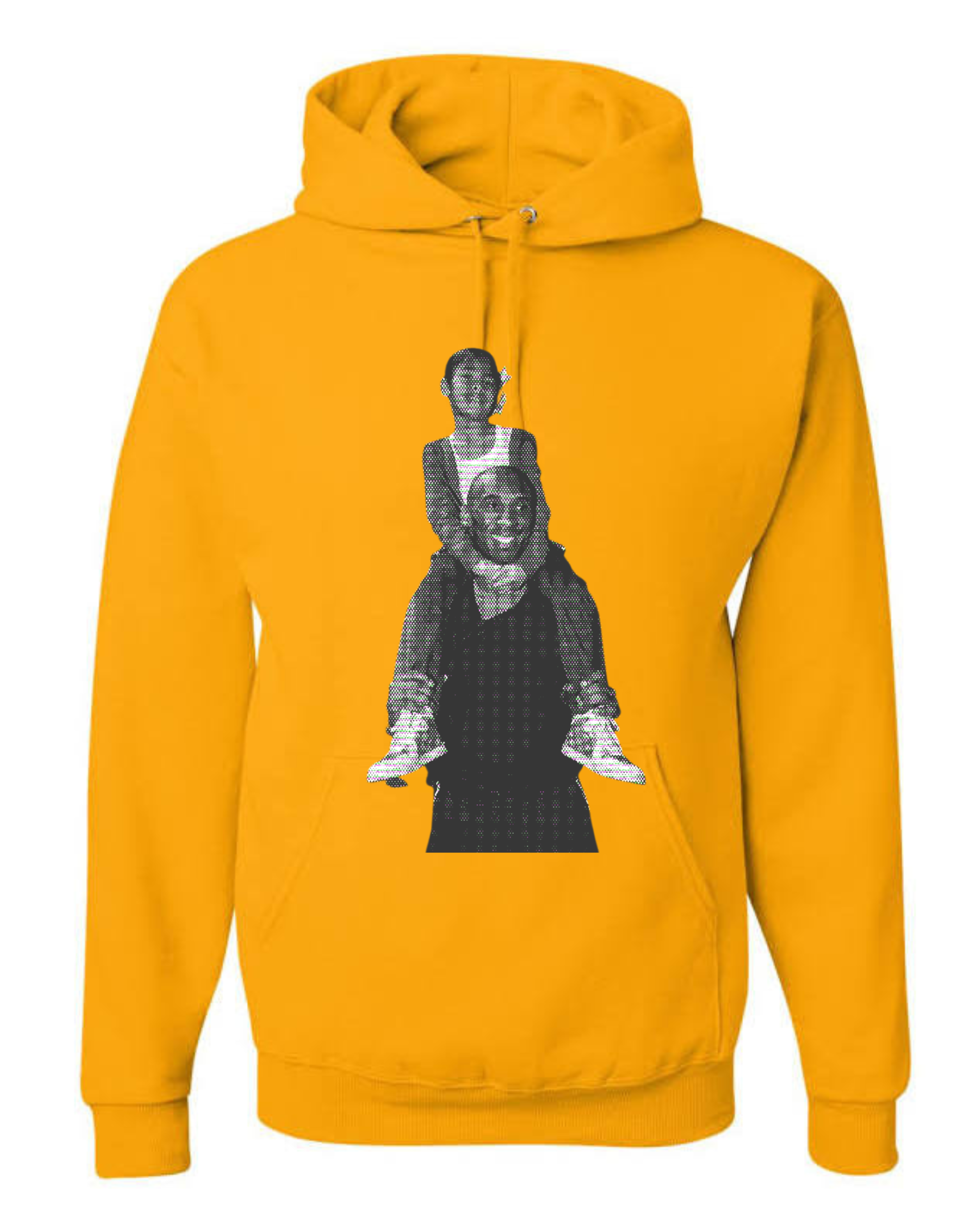 Hottertees La Lakers Remembrance Kobe and Gigi Hoodie