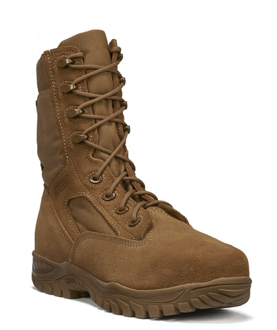 Belleville Hot Weather Tactical ST Boots Unisex Coyote Leather/Nylon