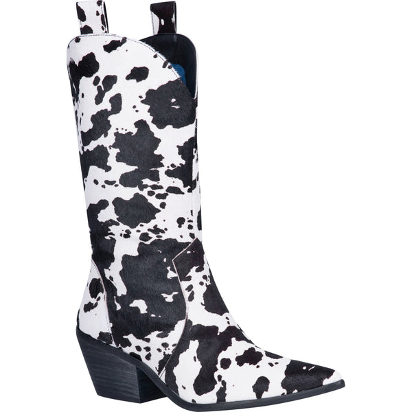 cow print boots mens
