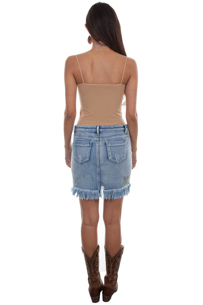 Scully Womens Denim Rayon Flirty Mini Skirt – The Western Company