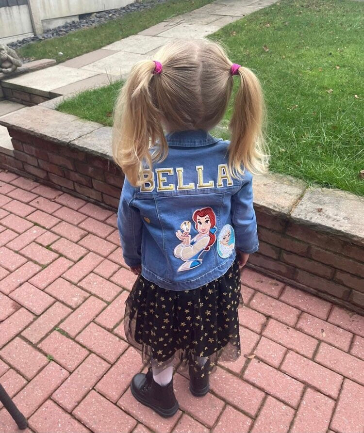 denim disney jacket