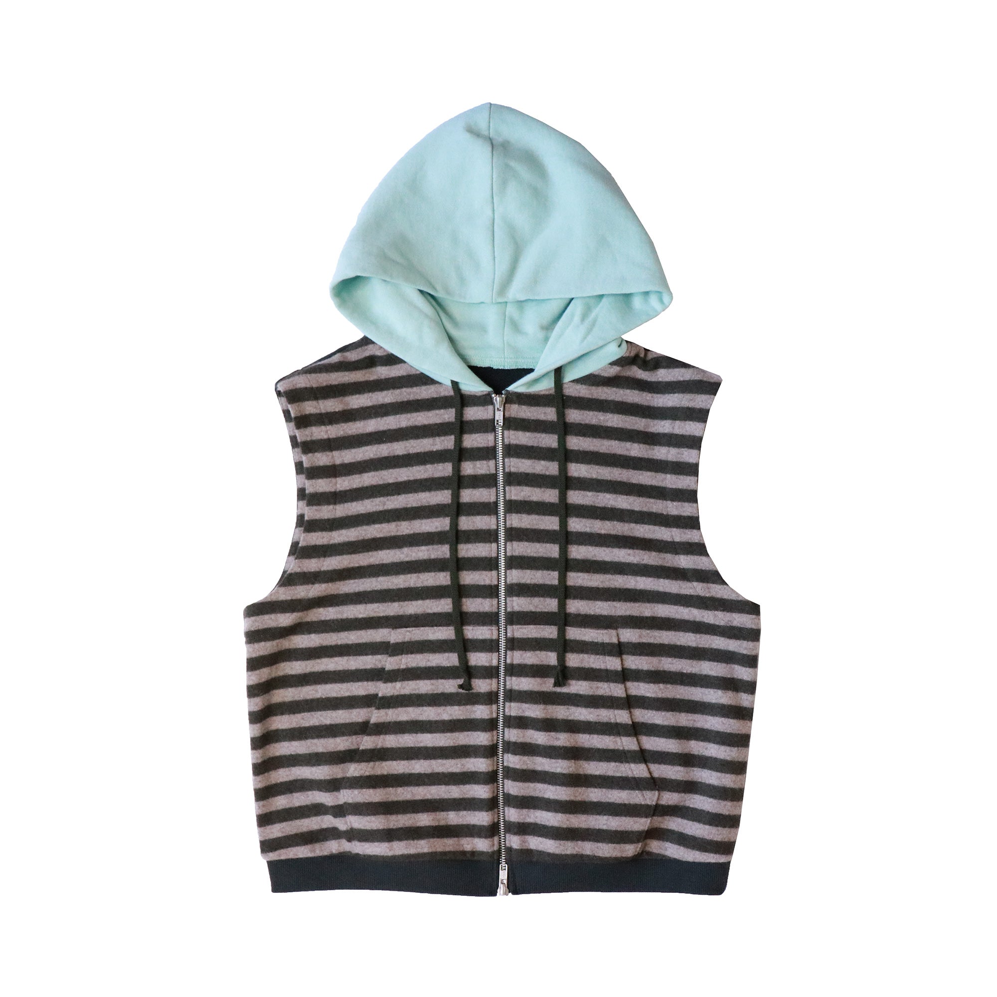 Abelia Edoward Goucha HoodedBorderGilet-