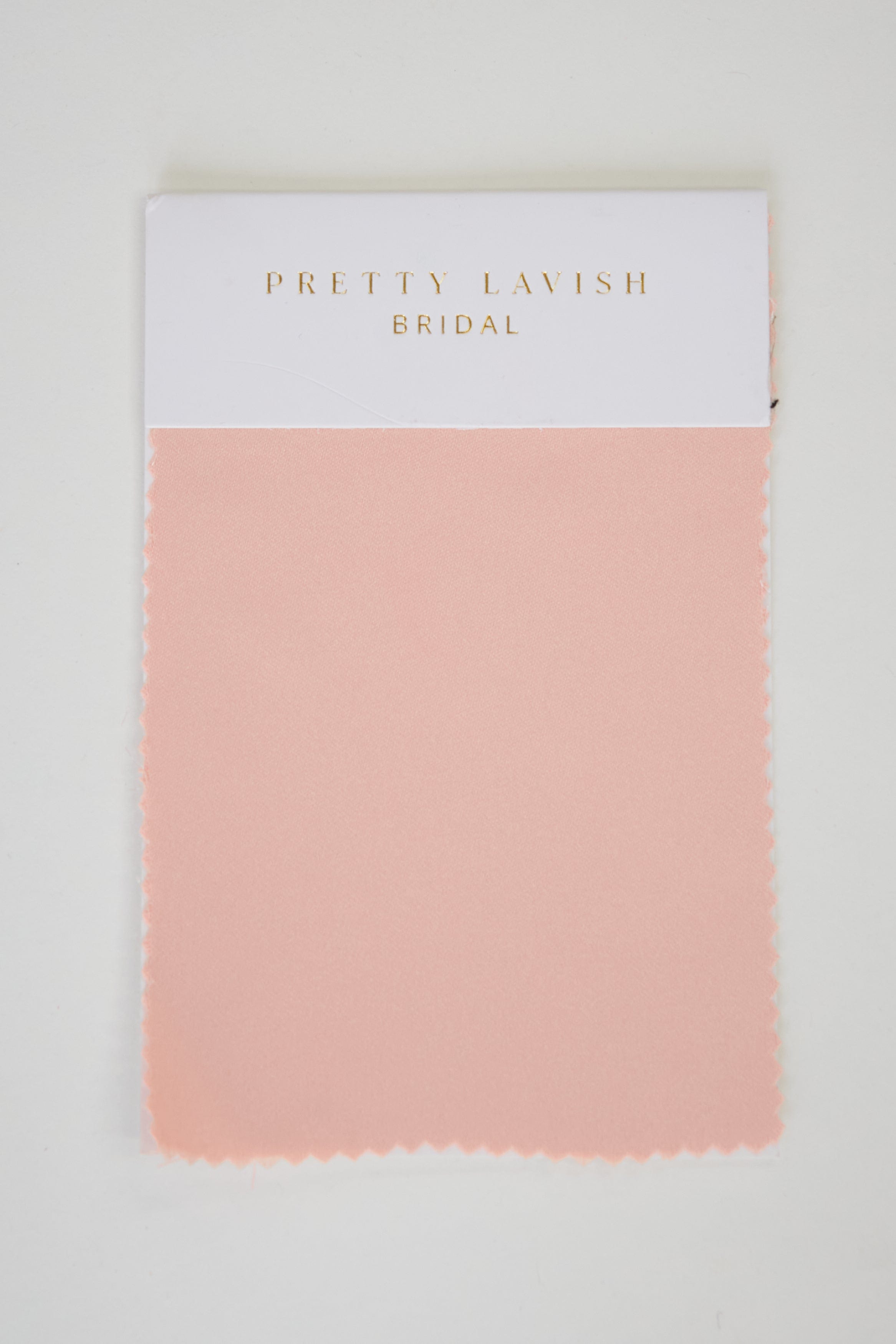 Recycled Satin True Blush Bridesmaid Swatch