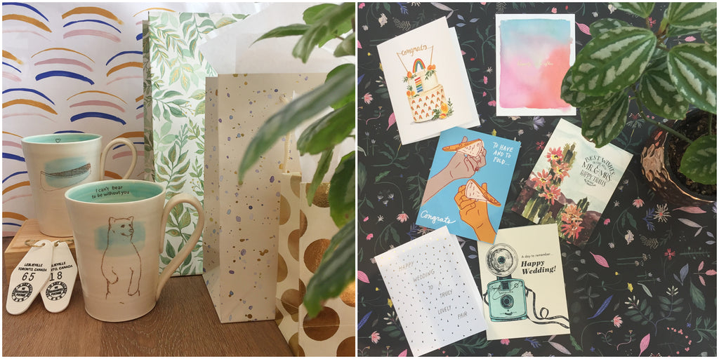Thoughtful wedding gifts and unique wedding cards from Scout in Toronto