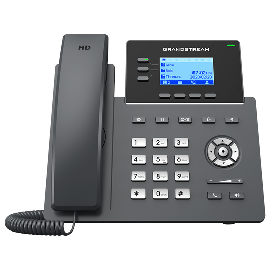 Grandstream GRP2603P PoE 3-Line 6-SIP Carrier Grade IP Phone