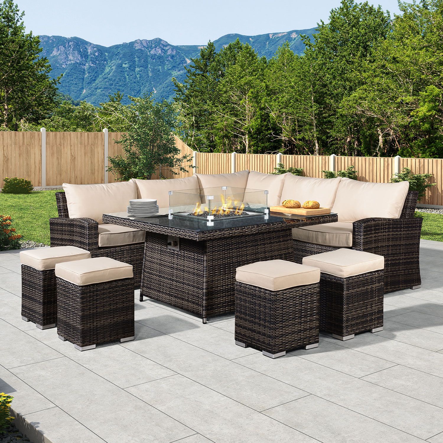 nova cambridge deluxe garden furniture