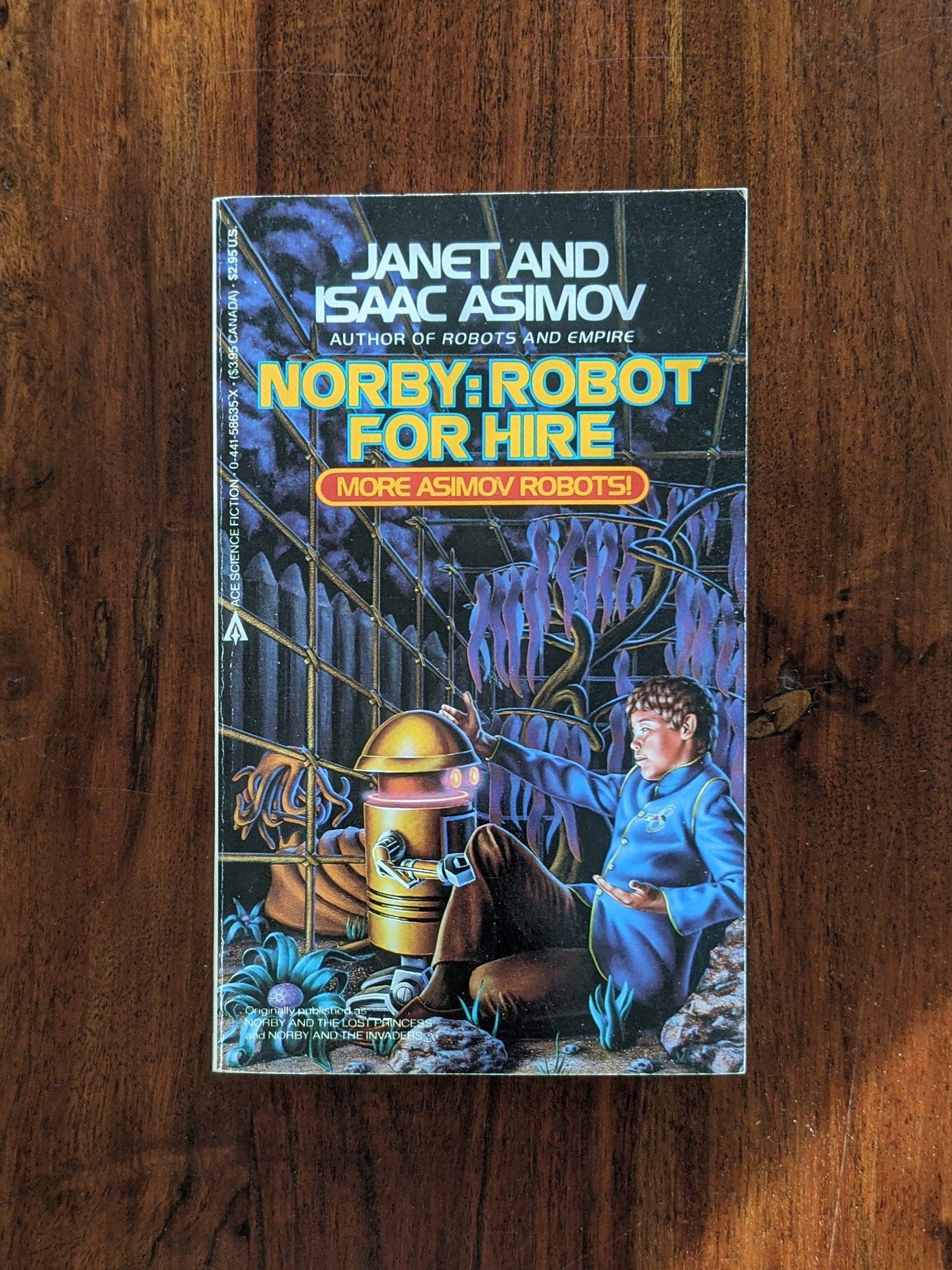 Robot for Hire by Janet and Asimov – Chapterhouse Books