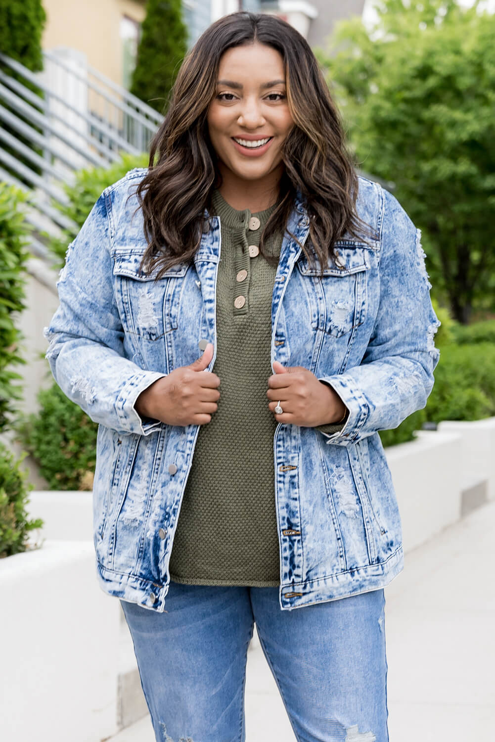 Somebody Else Jacket, Denim – Chic Soul