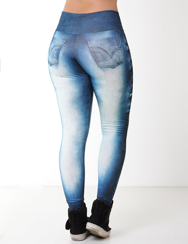 legging estilo jeans