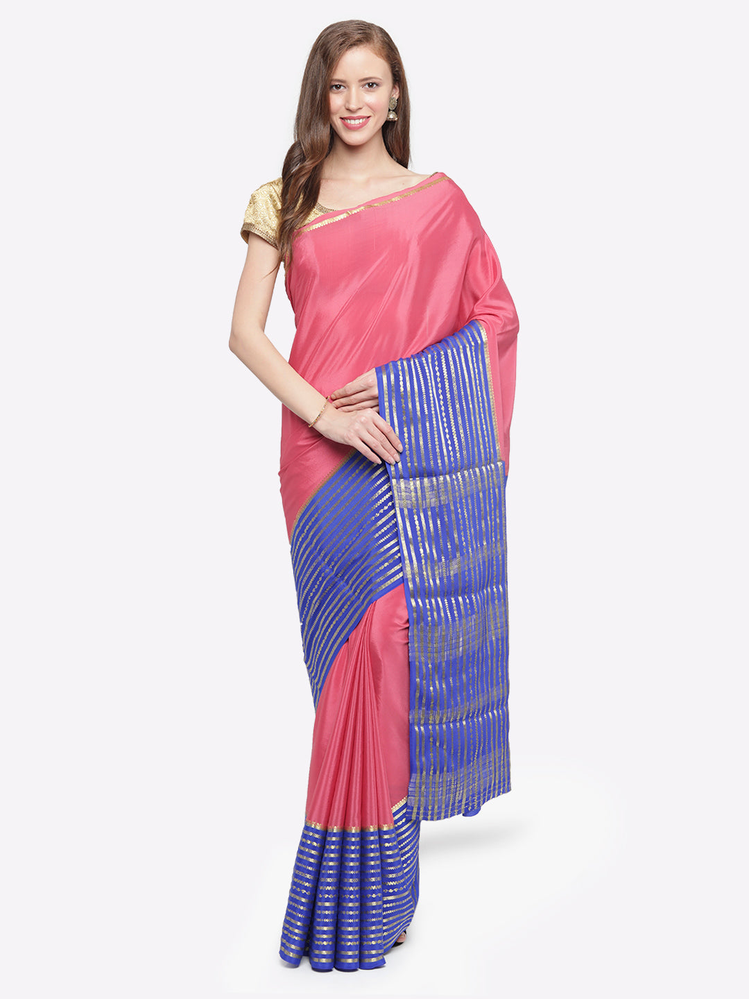 Order Pure Mysore Crepe Silk Sarees Bangalore – Sudarshansarees