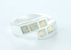 Opal Ring,Geode ring,gemstone ring,Agate ring,Gemstone Ring,Opal,Jewelry,Silver,Stone,Gift idea,Birthstone ring,October,Stone ring,Delicate