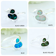 Elephant,Opal Ring,Geode ring,October,Birthstone,gemstone ring,Agate ring,delicate ring,stone,gedoe,agate,silver,opal,dainty,animal