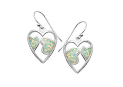 Opal Earrings,Stud Earrings,Geode Earrings,Gemstone Earrings,Agate Earrings,October Birthstone,Stone earrings,Opal,silver,Jewelry,stone