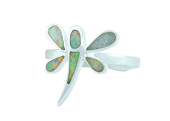 Dragonfly,Opal Ring,Geode ring,October,Birthstone,gemstone ring,Agate ring,delicate ring,stone,gedoe,agate,silver,opal,dainty,birthday ring