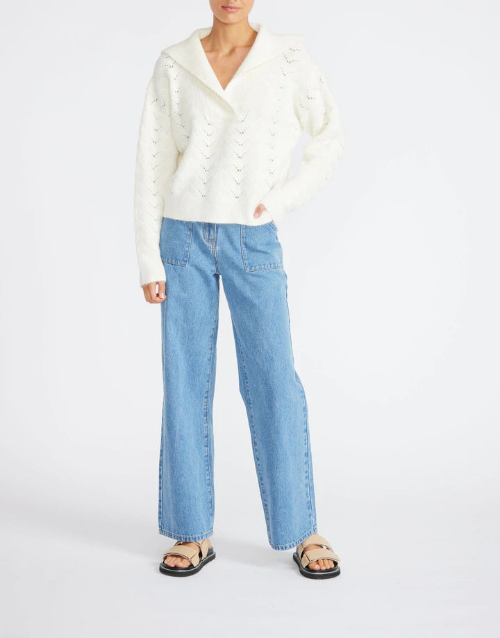 Apres Collared Jumper