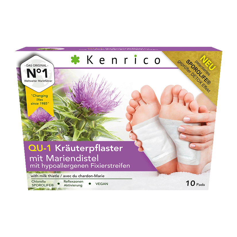 QU-1 Kräuterpflaster mit Mariendistel