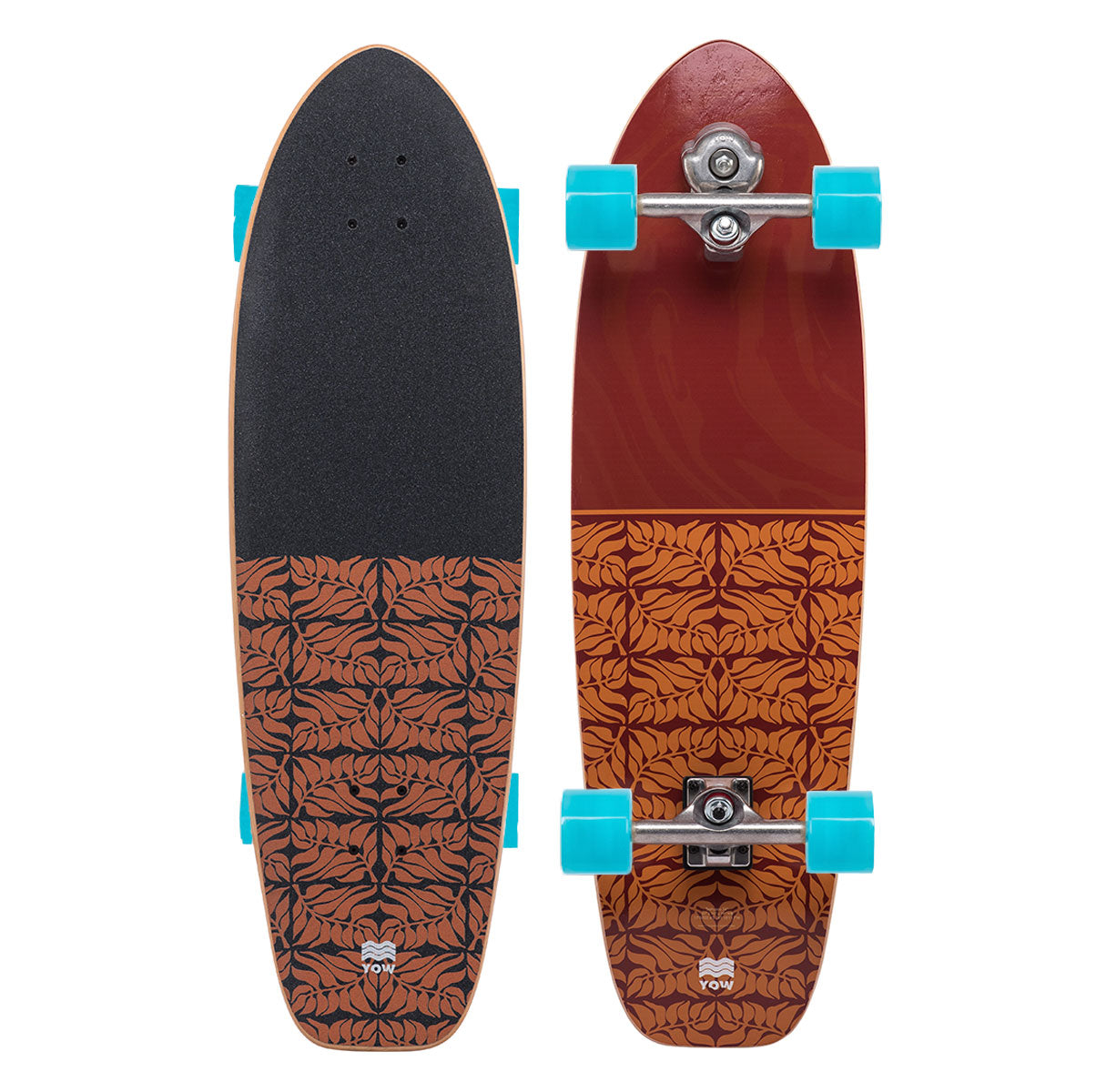 Yow Teahupoo Power 34 Surfskate Cruiser Longboard | Teahupoo Surf