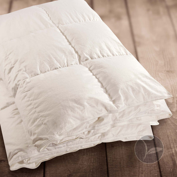 Hutterite White Goose Down Duvet Bamboo Sheets More