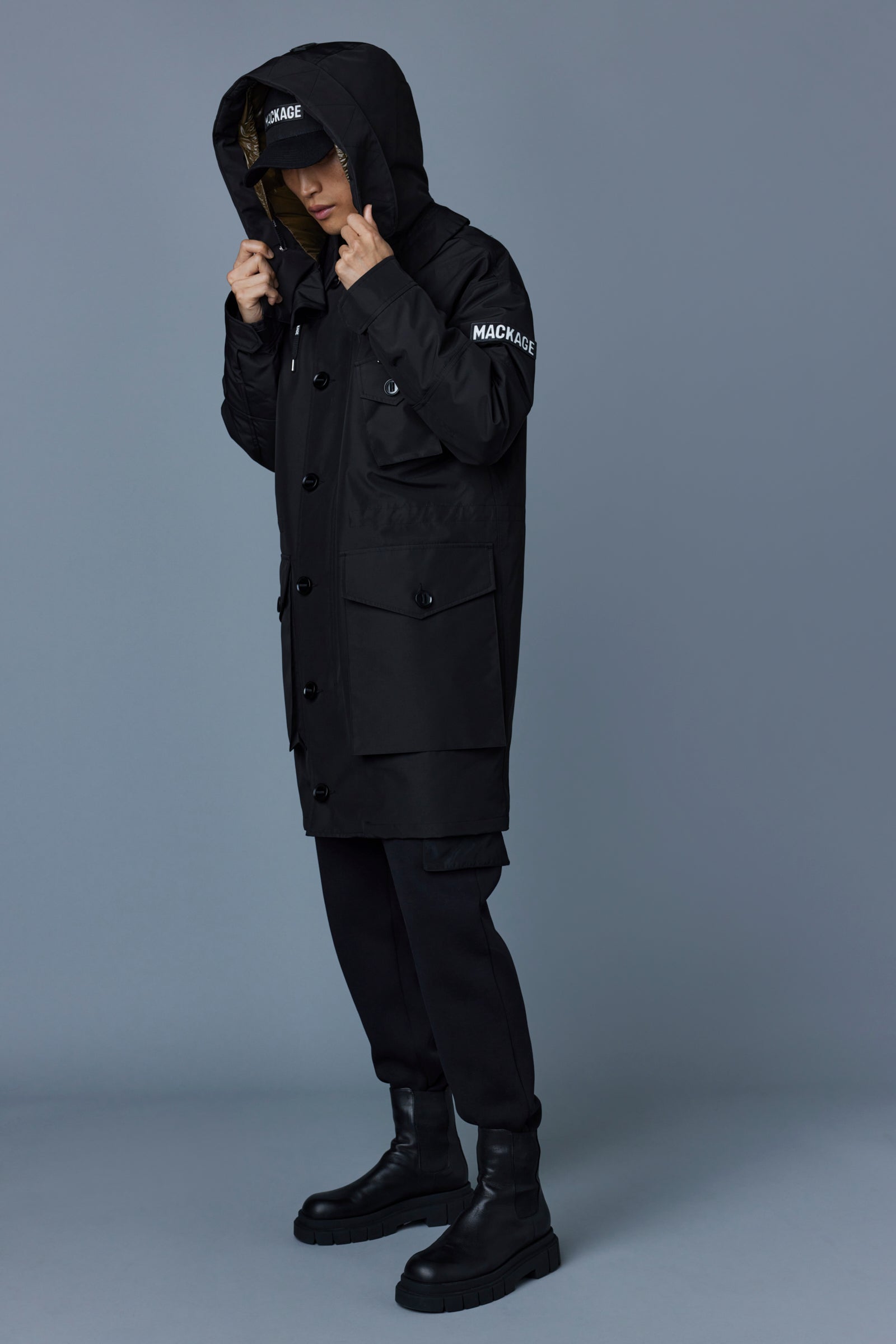 Mackage HARLEM - Black / 38. 1