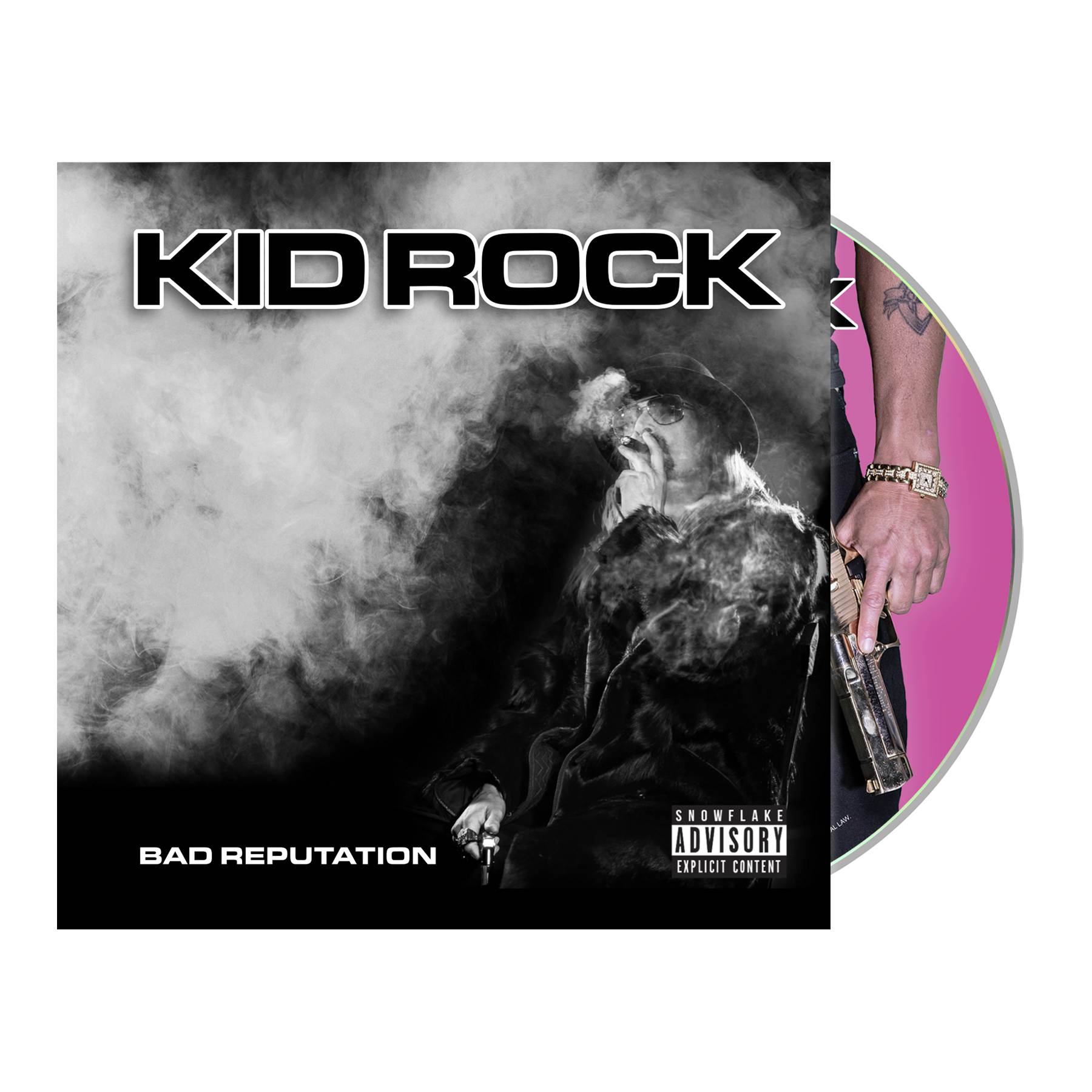 Brein De databank Wonderbaarlijk Bad Reputation Standard CD – Kid Rock Store