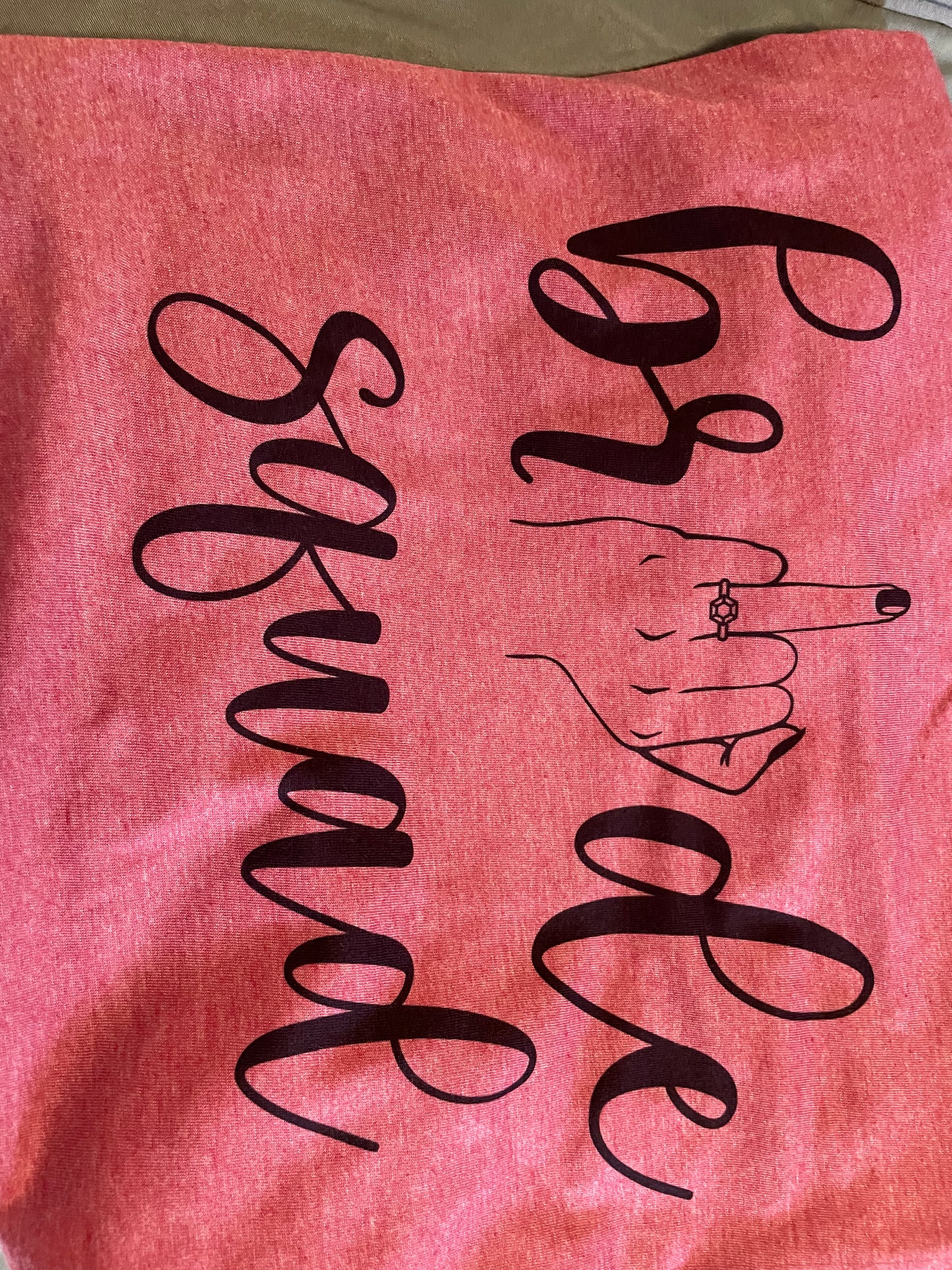 Custom Bride Squad tees