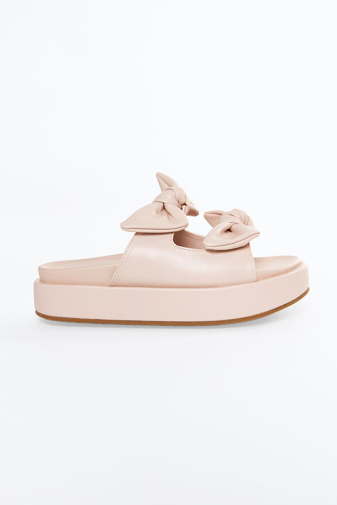 Kiki Bow Sandal - Blush