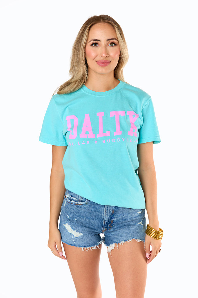 Select Sustainable Wearable Women's Apparel,Women, T-Shirts & Tops, Tank Tops - Clothing Shop OnlineDALTX Graphic Tee - Chalky Mint