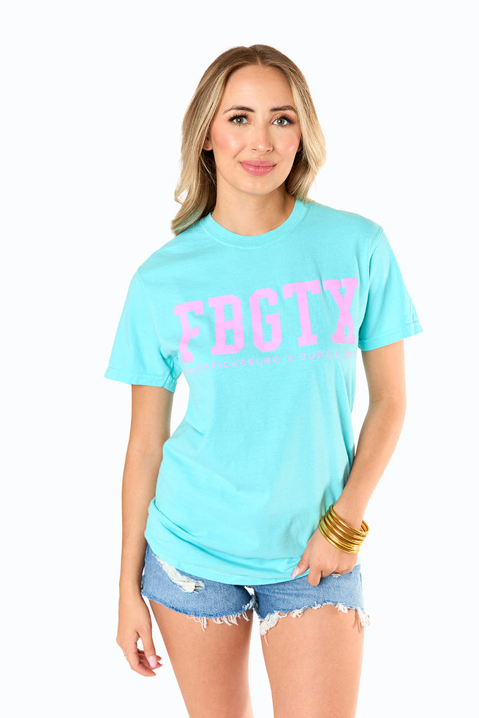 Select Sustainable Wearable Women's Apparel,Women, T-Shirts & Tops, Tank Tops - Clothing Shop OnlineFBGTX Graphic Tee - Chalky Mint