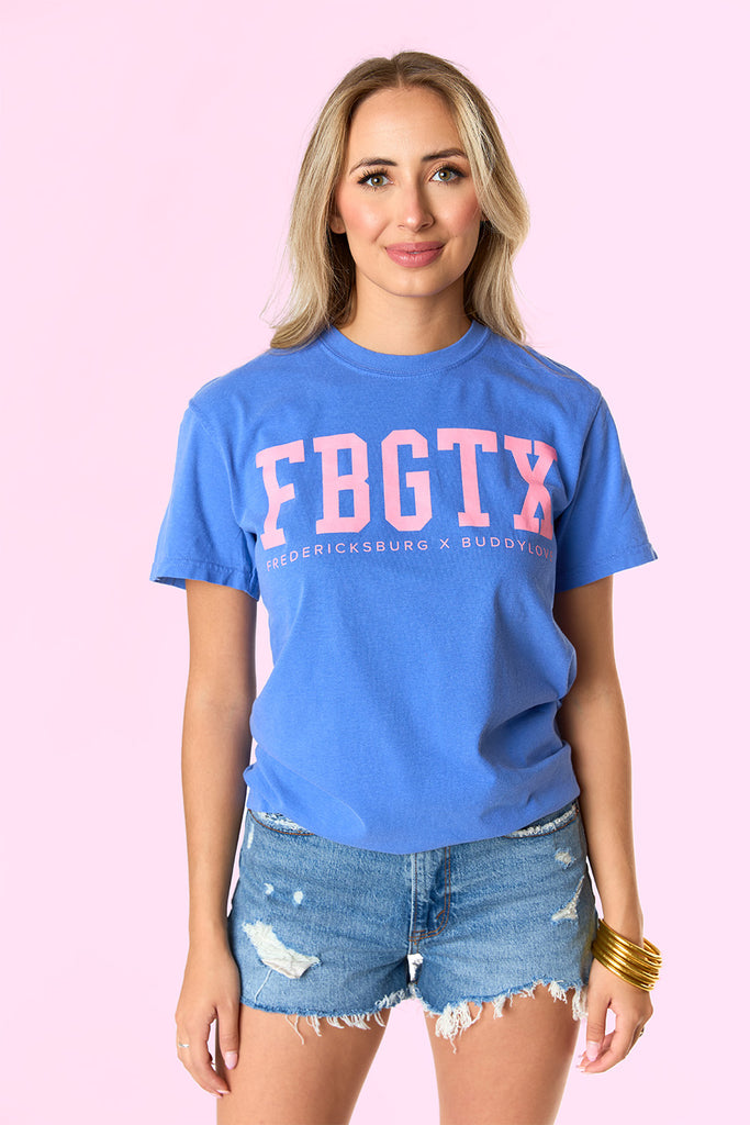 Select Sustainable Wearable Women's Apparel,Women, T-Shirts & Tops, Tank Tops - Clothing Shop OnlineFBGTX Graphic Tee - Flo Blue