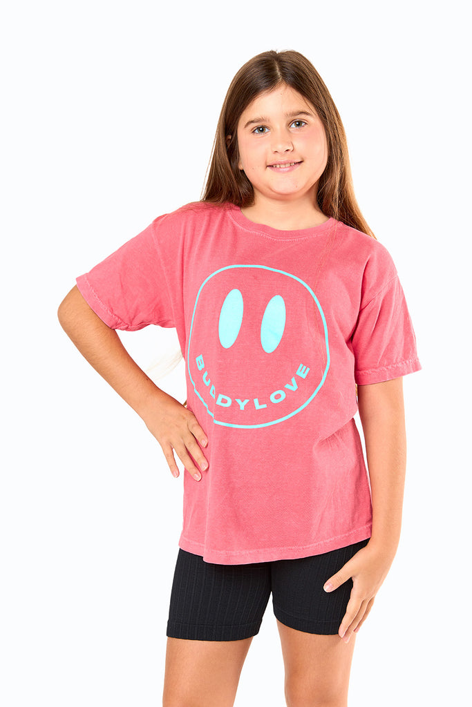 Select Sustainable Wearable Women's Apparel,Women, T-Shirts & Tops, Tank Tops - Clothing Shop OnlineHappy Face Youth Graphic Tee - Watermelon