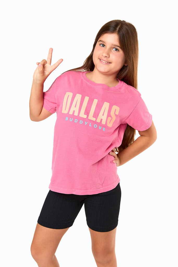 Select Sustainable Wearable Women's Apparel,Women, T-Shirts & Tops, Tank Tops - Clothing Shop OnlineDallas Youth Graphic Tee - Crunchberry