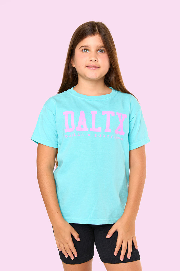 Select Sustainable Wearable Women's Apparel,Women, T-Shirts & Tops, Tank Tops - Clothing Shop OnlineDALTX Youth Graphic Tee - Chalky Mint