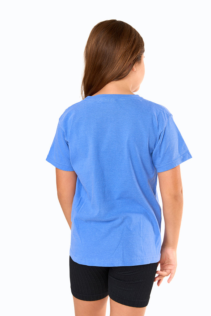 Select Sustainable Wearable Women's Apparel,Women, T-Shirts & Tops, Tank Tops - Clothing Shop OnlineDALTX Youth Graphic Tee - Flo Blue