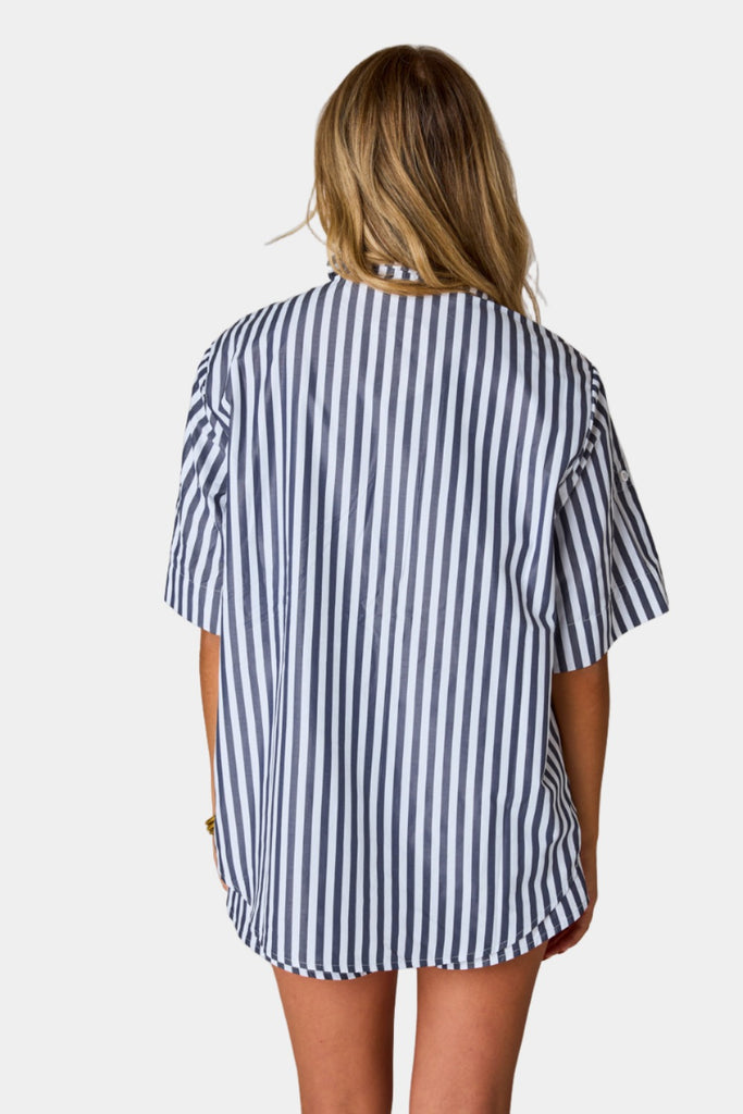 Select Sustainable Wearable Women's Apparel,Women, T-Shirts & Tops, Tank Tops - Clothing Shop OnlineMartina Two-Piece Set - Navy Stripe